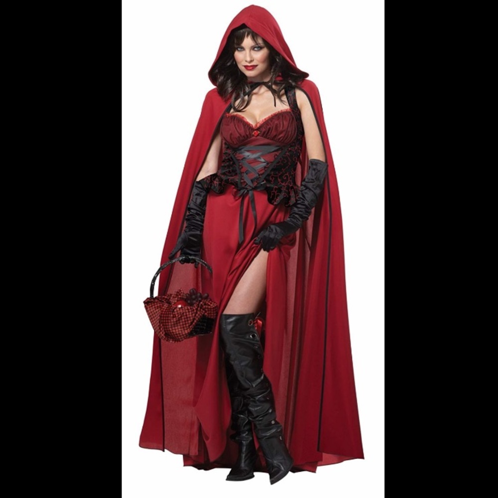 Dark Red Riding Hood Costume